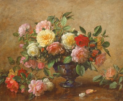 All Beauty in a Summer Rose by Albert Williams